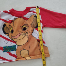 Load image into Gallery viewer, Vintage Simba Lion King PJ Top 2t
