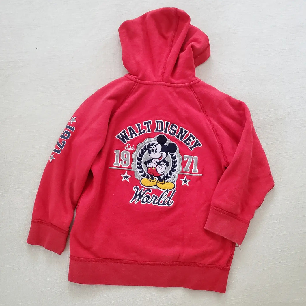 Disney Parks Hooded Zipup Jacket 4t/5t