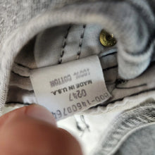 Load image into Gallery viewer, Vintage Oshkosh Grey Denim Overalls 12 months
