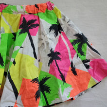 Load image into Gallery viewer, Vintage Palm Tree Summer Skirt kids 6/8
