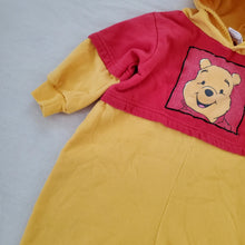 Load image into Gallery viewer, Vintage Pooh Hooded Bodysuit 18 months
