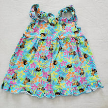 Load image into Gallery viewer, Y2k Dora The Explorer Tropical Dress 18 months
