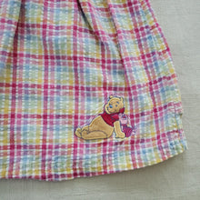 Load image into Gallery viewer, Y2k Pooh &amp; Piglet Rainbow Dress 24 months
