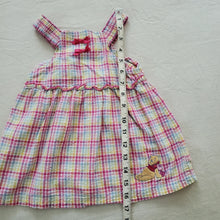 Load image into Gallery viewer, Y2k Pooh &amp; Piglet Rainbow Dress 24 months
