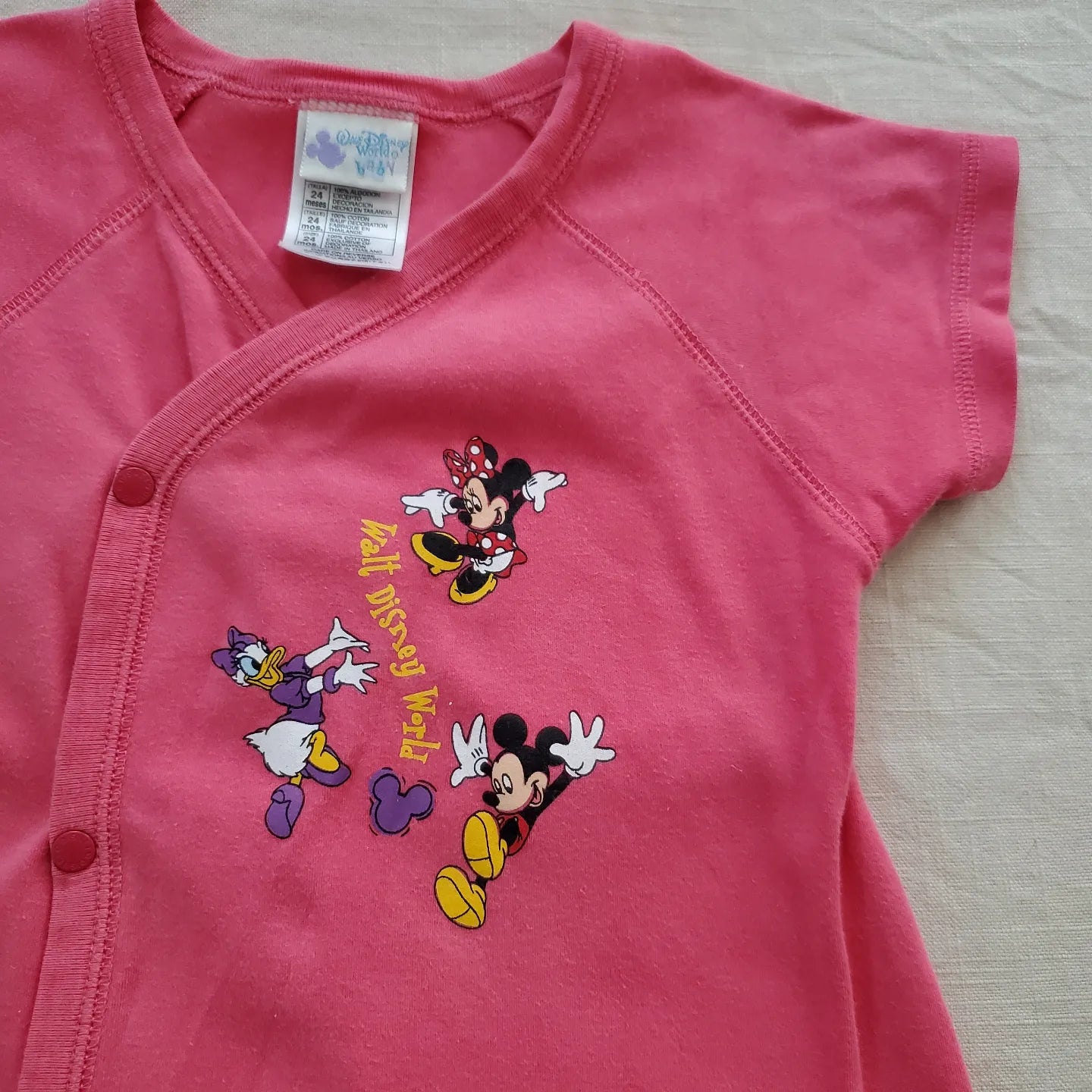 Minnie & Mickey Romper store - 2t