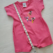 Load image into Gallery viewer, Older Mickey, Minnie, &amp; Daisy Romper 24 months/2t
