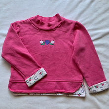 Load image into Gallery viewer, Vintage Pink Flower Sweater 24 months
