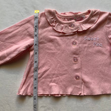 Load image into Gallery viewer, Vintage &quot;Sweet Pea&quot; Pink Sweater 3-6 months
