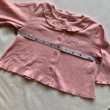 Load image into Gallery viewer, Vintage &quot;Sweet Pea&quot; Pink Sweater 3-6 months
