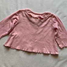 Load image into Gallery viewer, Vintage &quot;Sweet Pea&quot; Pink Sweater 3-6 months

