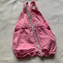 Load image into Gallery viewer, Vintage Floral Pink Bubble Romper 3 months
