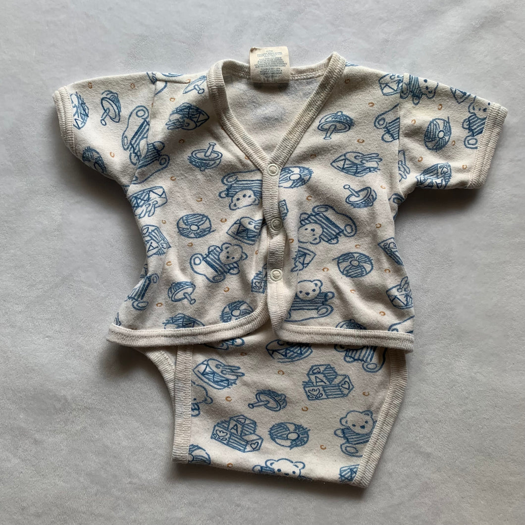 Vintage Bears & Toys Romper 0-3 months