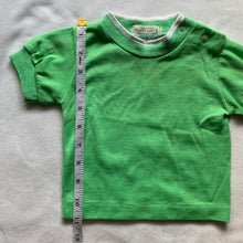 Load image into Gallery viewer, Vintage Healthtex Bright Green Tee 6 months

