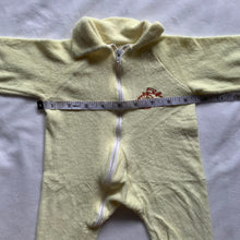 Load image into Gallery viewer, Vintage Bicycle Yellow Footed PJs newborn
