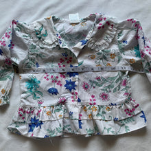 Load image into Gallery viewer, Vintage Floral Long Sleeve Blouse 18 months
