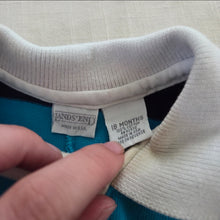 Load image into Gallery viewer, Vintage Blue Striped Bodysuit 18 months
