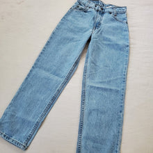Load image into Gallery viewer, Vintage Levi&#39;s 550 fit jeans orange tab kids 11
