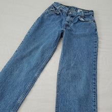 Load image into Gallery viewer, Vintage levis 550 fit jeans kids 14 26 inch waist
