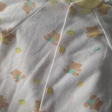Load image into Gallery viewer, Vintage Bears Pattern Footed PJs newborn
