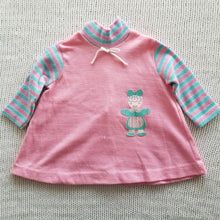 Load image into Gallery viewer, Vintage Pink Long Sleeve Tunic 6-12 Month
