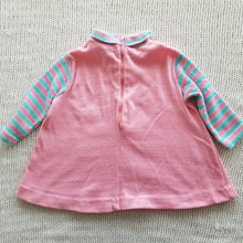 Load image into Gallery viewer, Vintage Pink Long Sleeve Tunic 6-12 Month
