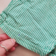 Load image into Gallery viewer, Vintage Oshkosh Green Engineer Striped Shortalls 3t
