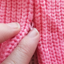 Load image into Gallery viewer, Vintage Flower Pink Knit Sweater 12-18 Month
