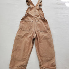 Load image into Gallery viewer, Y2k Carhartt Caramel Overalls 3t
