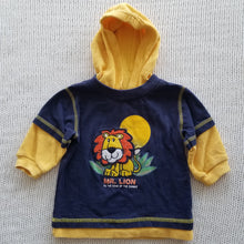 Load image into Gallery viewer, Vintage Lion Hooded Shirt 12-18 Month
