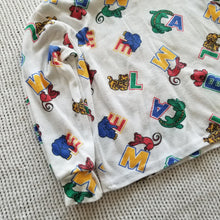 Load image into Gallery viewer, Vintage ABC Animal Long-Sleeve Shirt 2/3T
