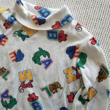 Load image into Gallery viewer, Vintage ABC Animal Long-Sleeve Shirt 2/3T
