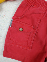 Load image into Gallery viewer, Vintage Bugle Boy Red Denim Shorts 24m
