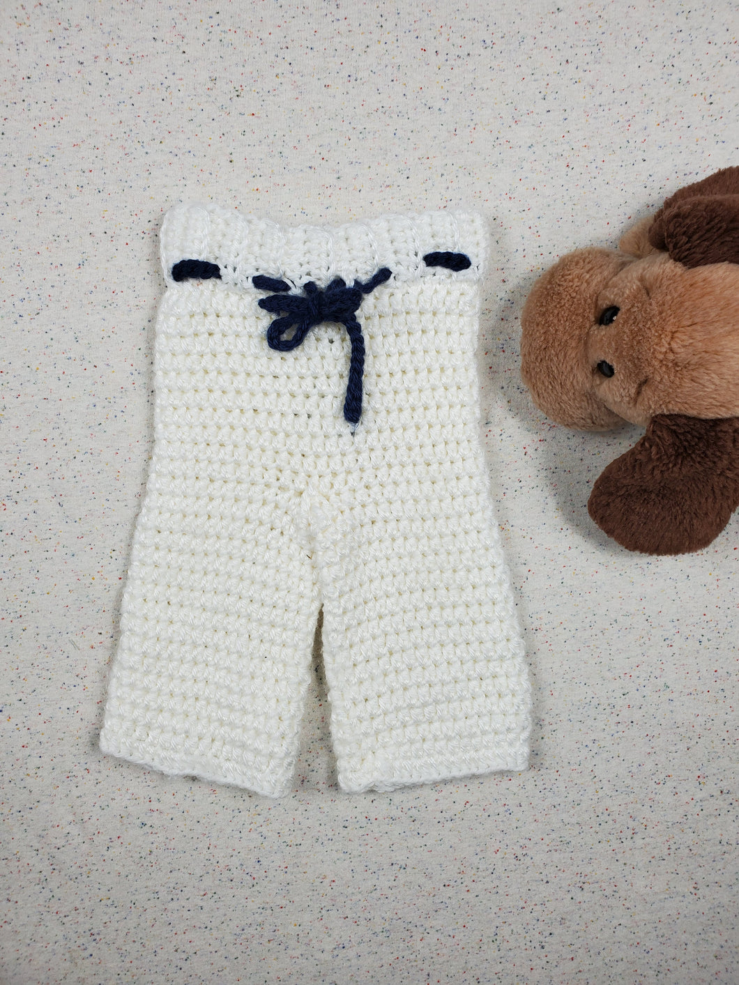 Handmade Soft Crochet Knit Pants 3-6 months