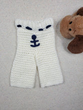 Load image into Gallery viewer, Handmade Soft Crochet Knit Pants 3-6 months
