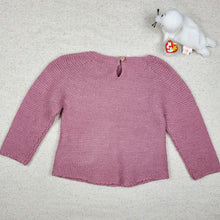 Load image into Gallery viewer, Zara Knitwear Sweater Dusty Rose 18-24 months
