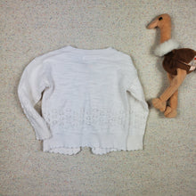 Load image into Gallery viewer, Knit Cardigan Cat &amp; Jack Off-white 12 months
