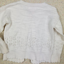 Load image into Gallery viewer, Knit Cardigan Cat &amp; Jack Off-white 12 months
