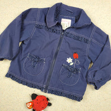Load image into Gallery viewer, Vintage Ladybug Jacket &amp; Top 24 months
