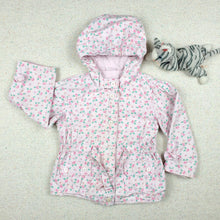 Load image into Gallery viewer, Vintage Floral Hooded Jacket 2t/3t
