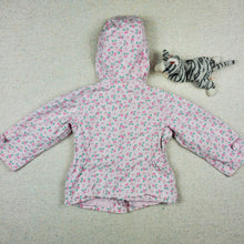 Load image into Gallery viewer, Vintage Floral Hooded Jacket 2t/3t
