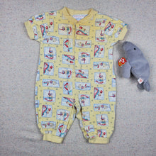 Load image into Gallery viewer, Vintage Beach Bears Romper 6-9 months
