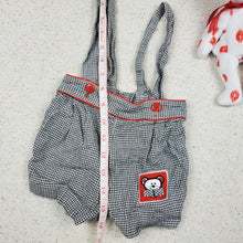 Load image into Gallery viewer, Vintage Bear Suspender Shorts 6-9 months
