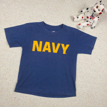 Load image into Gallery viewer, Navy Soffee Tee 4t
