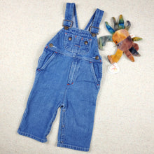 Load image into Gallery viewer, Vintage Toddletime Big Mac Denim Overalls 12-18 months
