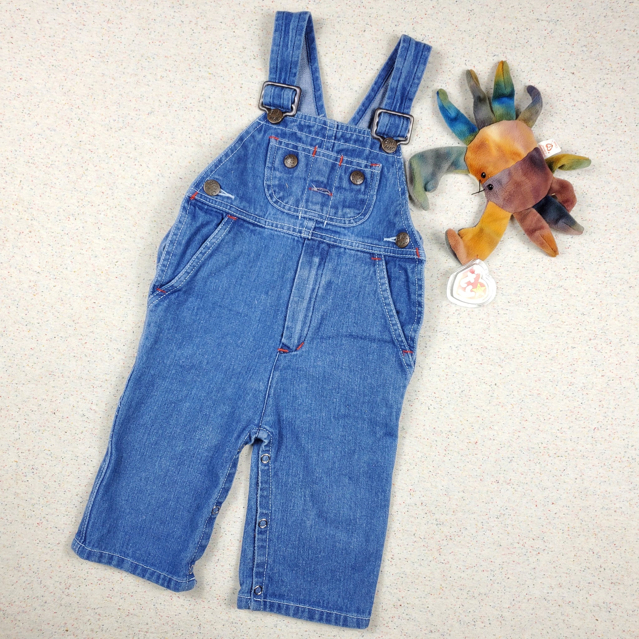 Vintage Toddletime Big Mac Denim Overalls 12-18 months