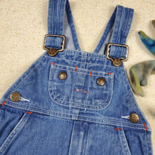 Load image into Gallery viewer, Vintage Toddletime Big Mac Denim Overalls 12-18 months
