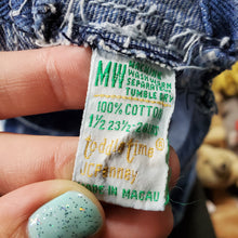 Load image into Gallery viewer, Vintage Toddletime Big Mac Denim Overalls 12-18 months
