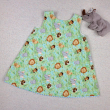 Load image into Gallery viewer, Vintage Safari Animal Print Dress 3t
