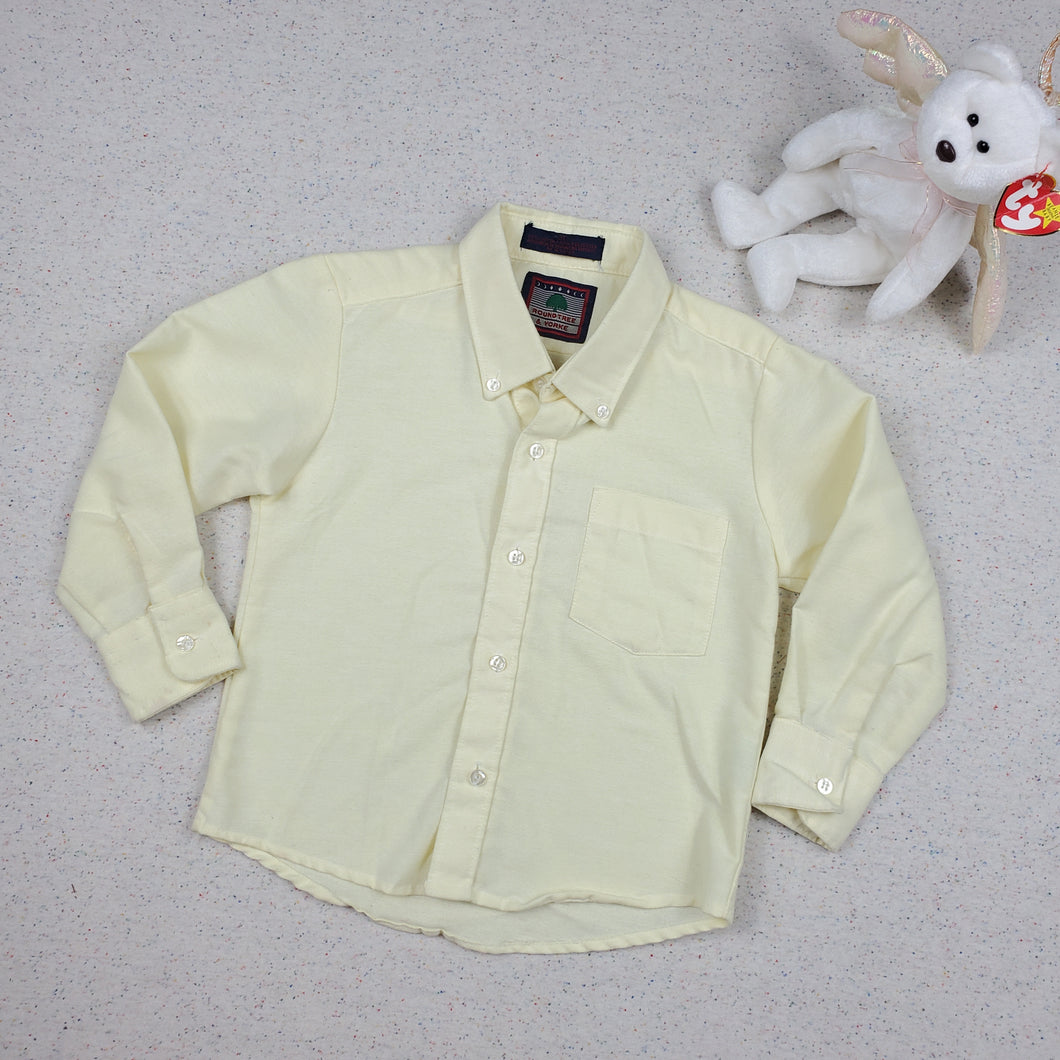 Pastel Yellow Buttondown Shirt 3t