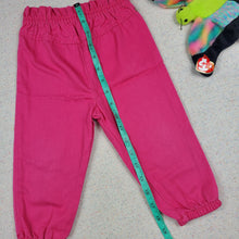 Load image into Gallery viewer, Vintage Toddletime Pink Paperbag Pants 18 months
